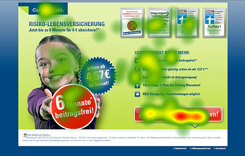 Hőtérkép bebizonyitotta hogy jobbra kell rakni