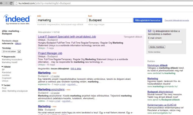 indeed álláskeresés -szinte.wordpress.com online marketing szakértő