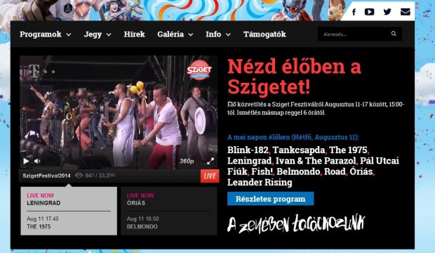 Sziget ÉLŐBEN