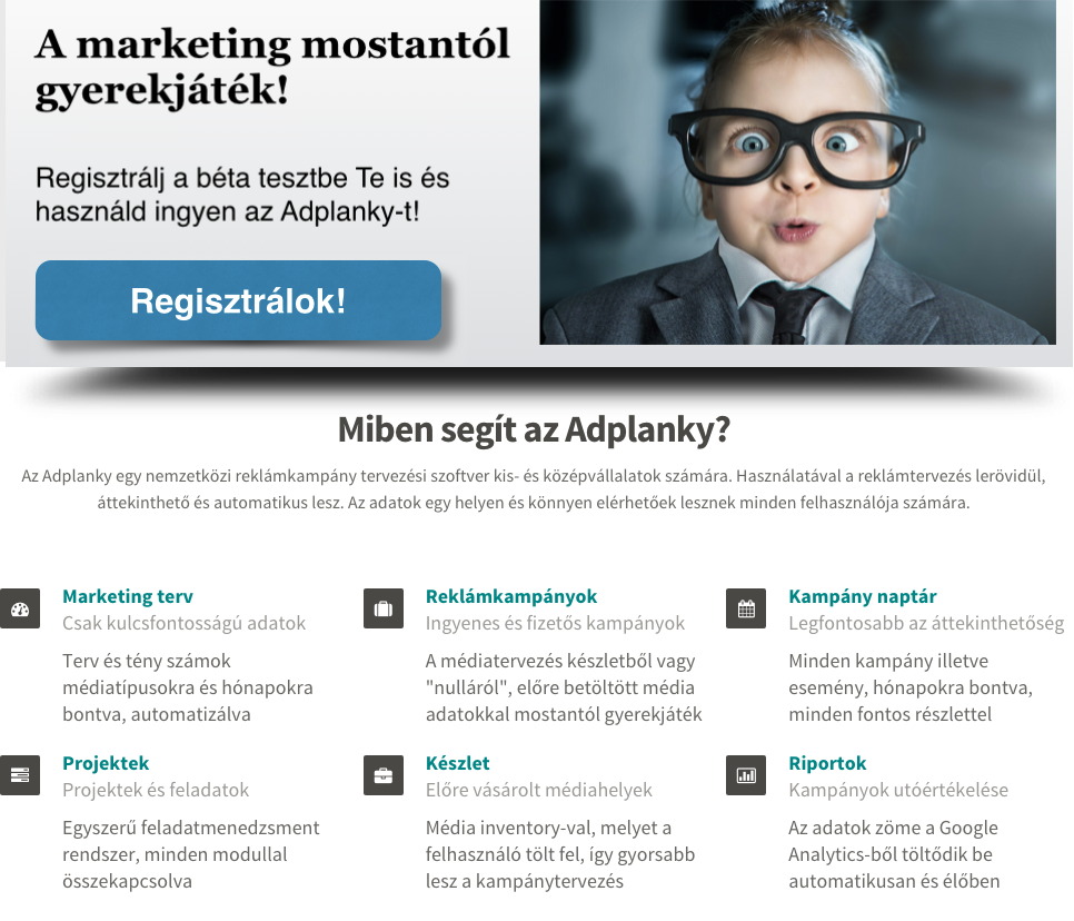 Marketingtervező