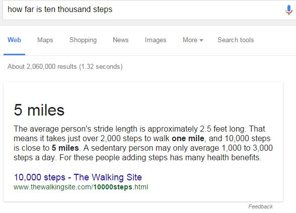 Google SEO rich answers