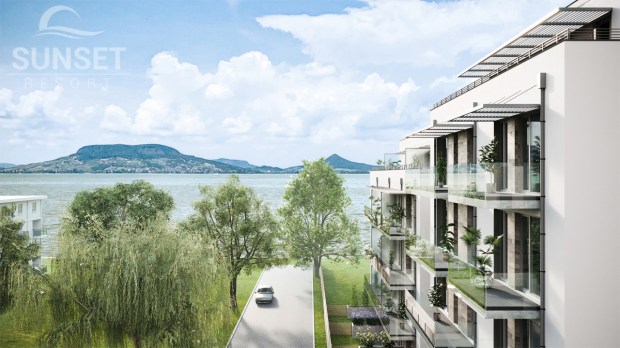 Balatoni vízparti Sunset Resort Apartmanok