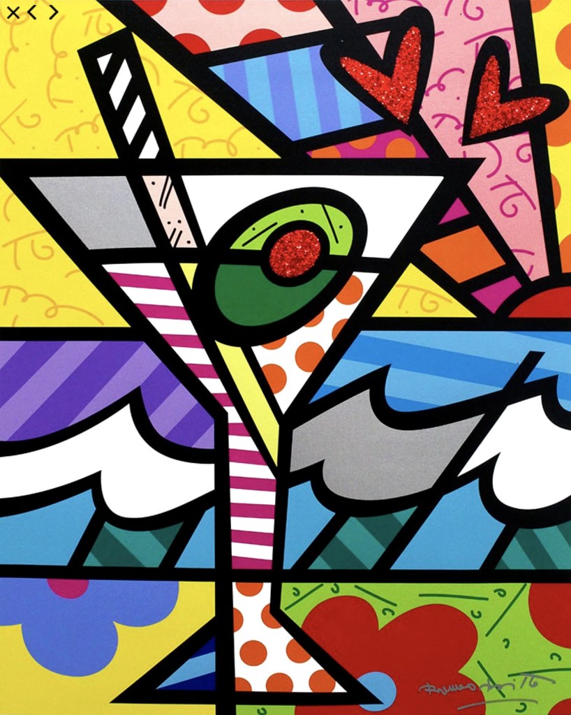 Romero Britto: Martini